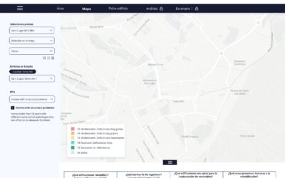 Data driven service platform to evaluate urban areas and their potential for building stock decarbonization
