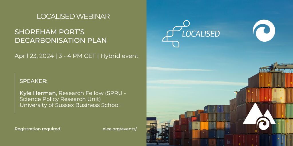 Webinar: Shoreham Port Industrial Cluster Decarbonisation Plans