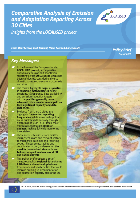 SDG Oriented Indicators for<br />
SECAPs definition & assessment