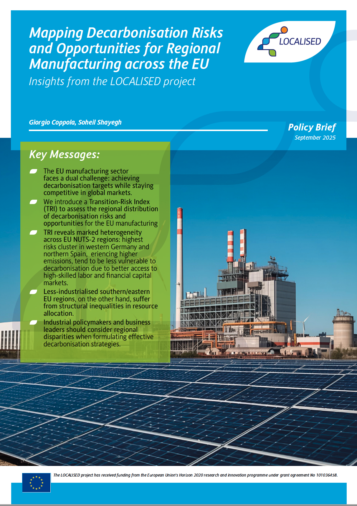 Firstpage_03_Localised_Policy_Brief_BusinessRisk_A4_Ottobre2025 SDG Oriented Indicators for<br />
SECAPs definition & assessment